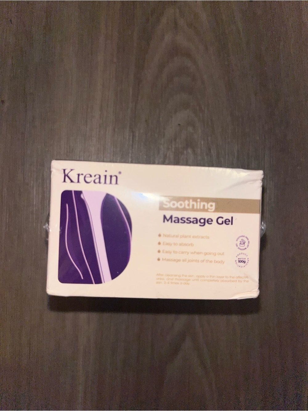 Kreain Soothing Massage Gel - Purple